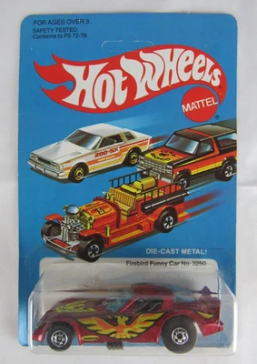 Coche divertido Hot Wheels Firebird 1982 vintage #3250 sellado sin usar, en caja BA383 Foto 1 de 2