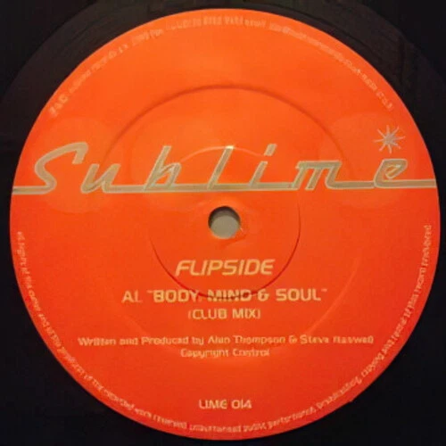 Flipside - Body Mind & Soul - UK 12" Vinyl - 2000 - Sub-Lime - Image 1 of 1