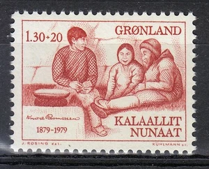 Groenland 1979 MNH Sc B8 Mi 116 Knud Rasmussen explorateur arctique et ethnologue ** - Photo 1 sur 1