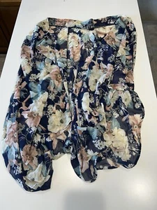Rosa Rouge Umstands Kimono Stil Top Large - Bild 1 von 3
