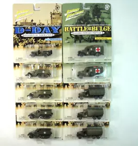 Johnny Lightning 2002 D-Day Invasion of Normandy 1:64 w Battle of the Bulge Cars - Picture 1 of 11