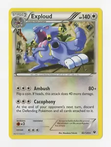 Pokémon - Exploud (XY: Fates Collide rare card - 82/124) - Picture 1 of 1