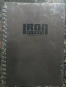 IRON PLANET Notebook: Black, Blank Pages *NEW* - Picture 1 of 7