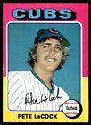 1975 O-Pee-Chee Pete Lacock Rookie Chicago Cubs #494 R101
