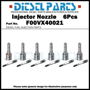 6x Injector Nozzle F00VX40021 for BMW 330D 335D 530D 535D 13537808089 0445115077 - Picture 1 of 6