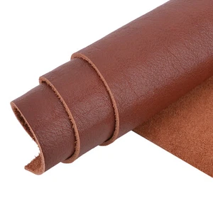 Piezas de cuero de vaca suave de 1,6 mm de grosor cuero de textura natural multitamaño - Imagen 1 de 28