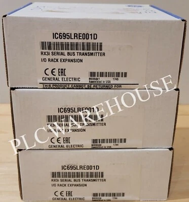 NEW SEALED GENERAL ELECTRIC IC695LRE001D RX3I Series SERIAL BUS TRANSMITTER - Image 1 of 2