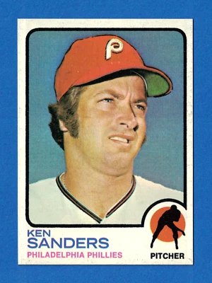 1973 Topps #246 Ken Sanders NM-MT Philadelphia Phillies - Image 1 of 2