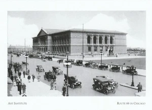 *Chicago Postcard-"Art Institute" (1917) -Built 1893- *Route 66-Chicago {C40} - Picture 1 of 2