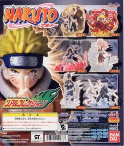BANDAI GASHAPON NARUTO Real Collection full set 6 Shippuden series 1 HG IF - Picture 1 of 5