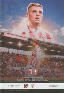 Stoke City v Rotherham United 22/23 programme - Picture 1 of 1