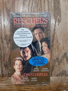Rescuers: Stories of Courage - Two Couples VHS - Promotional Screening Cassette - Picture 1 of 9
