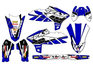2023-2025 YZ 450 F 13 FLY Blue Senge Graphics Kit Compatible with Yamaha - Picture 1 of 10
