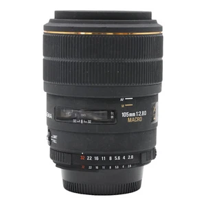 Lens Tele Sigma EX Macro AF 105mm 2.8 1:2.8 - Nikon - Picture 1 of 3