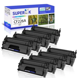 8PK CF226A 26A Black Toner Cartridge for HP LaserJet Pro M402d M402dw M402dne - Picture 1 of 24