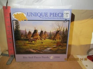 BITS AND PIECES 2000 PIECES PUZZLE- SPRING CAMP BY MARIANNE CAROSELLI - Picture 1 of 3