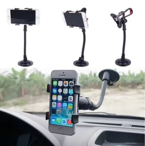 Support de berceau support de pare-brise de voiture 360° pour téléphone portable GPS iPhone - Photo 1 sur 7