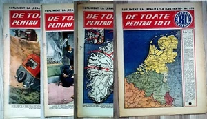 Automóvil, guerra, alcohol, aviones, escandinavia, Tutankamón, revista rumana '40 - Imagen 1 de 5