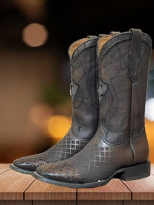 3Z02RS Rodeo Men Western Boots 8.5 US EE- Extra Wide Fit!  made by Cuadra - Bild 1 von 10