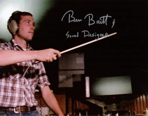 FOTO FIRMADA POR BEN BURTT AUTOGRAFIADA 11x14 diseñador de sonido star wars beckett bas - Imagen 1 de 3