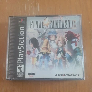 Final Fantasy IX, Playstation PS1, etichetta nera, completo! Guarda! - Foto 1 di 2