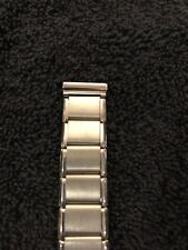 NOS VINTAGE  TOPPS SILVER TONE STAINLESS EXPANSION STRAP WATCH BAND 16-20mm   