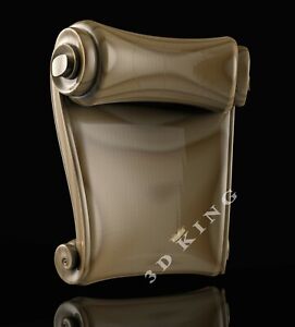 3D Stl Modell Scroll für CNC Router 3D Drucker Graveur Schnitzerei Aspire Cut 3D