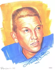 JSA Johnny Unitas Autographed Signed 8x10 Photo - Print /2500 Ron Lewis TRB 1539 - Picture 1 of 3