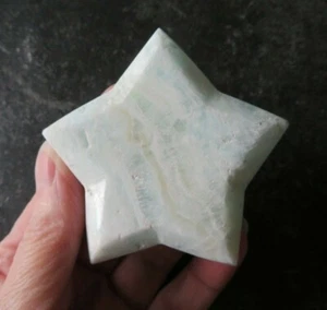 NEW CARIBBEAN CALCITE (CALCITE & ARAGONITE) (133.1 grams / 68 mm) STAR (4) - Picture 1 of 8