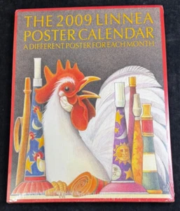 Linnea Design 2009 Poster Calendar (REUSE 2026)- Different Posters Each Month - Picture 1 of 2