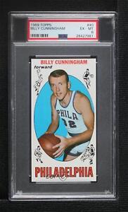 1969-70 Topps Billy Cunningham #40 PSA 6 Rookie RC HOF