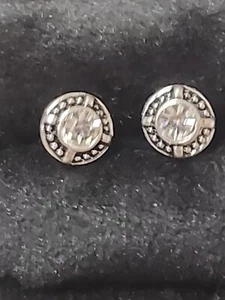Swarovski Millenia Crystal Stud Earrings, No Box NIP  - Picture 1 of 5