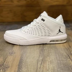 Nike Jordan Flight Origin 4 Size 43 White 921196 100 Men's Boat Sneakers Shoes Ltr - Picture 1 of 2