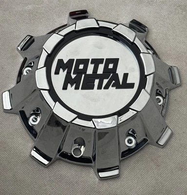 Moto Metal Wheel Center Cap BOLT ON Chrome T186L214-H55-C1 - Image 1 of 2