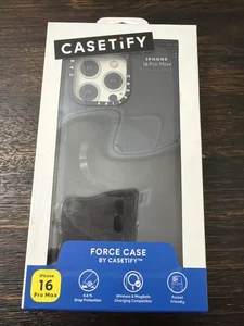 CASETiFY Force Case mit Magsafe für iPhone 16 PRO MAX 6,9" schwarz NEU! - Bild 1 von 6