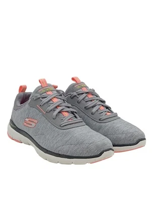 SKECHERS Zapatilla brogue Mujeres Zapatillas Talla EU 36 gris claro look casual - Imagen 1 de 4