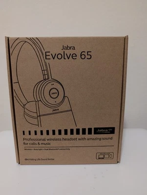 Jabra Evolve 65 TE (Third Edition) Wireless Dual-Ear Headset 6699-833-399 - Image 1 of 2