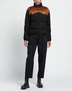 RRP€750 RAG & BONE Down Puffer Jacket Size M Two-Tone High Neck - Picture 1 of 5