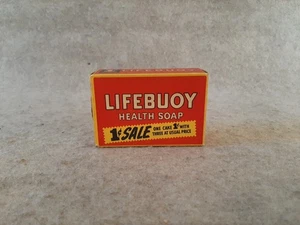 Jabón de salud Lifebuoy vintage años 40 tocador baño coleccionable era de la Segunda Guerra Mundial nuevo en stock - Imagen 1 de 10
