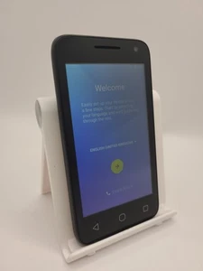 Alcatel Pixi 4 (4) Black Unknown Network Dual SIM 8GB 4" Android Smartphone - Picture 1 of 14