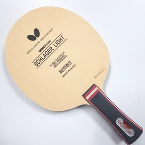 Butterfly Schlager Light Carbon ST Shake Hand Blade Rubber Not Attached - Picture 1 of 4
