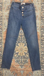 Abercrombie Kids High Rise Jean Legging Jegging 11/12 Excellent Cond. - Picture 1 of 5