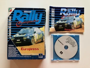 RALLY CHAMPIONSHIP PC BIG BOX ITALIAN CD-ROM EUROPRESS LEADER - Picture 1 of 6