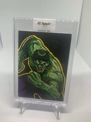 2024 Jeff Perdziak Hit Parade Marvel The Incredible Hulk 1/1 Sketch Card - Image 1 of 2