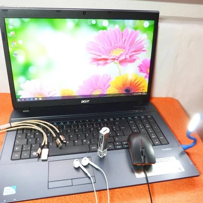 XXL EXTRAS Acer 7740Z 17 pollici HDPLUS l 1TB Windows 10 l 8GB RAM NUOVO l... - Immagine 1 di 4