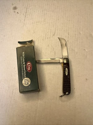 Vtg  Case XX USA Pocket Knife With 2 Blades & Jigged Bone Handle 1973 With Box - Image 1 of 4