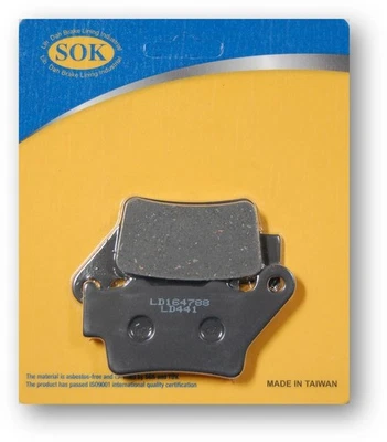 PASTILLAS DE FRENO TRASERAS PARA HUSQVARNA SMR SMS 630 2010-2011 SMR630 SMS630 Foto 1 de 2