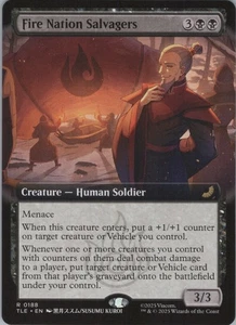 MTG (Regular) Fire Nation Salvagers (Extended Art) R Avatar: The Last Airbender: - Picture 1 of 2