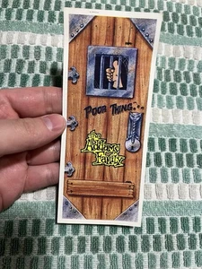 The Addams Family Animated Series "Poor Thing" Maze & Rub-on Tattoo Target Promo - Bild 1 von 8