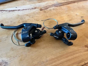 Shimano DEORE DX STI Schalt/Bremsgriffeinheit 3 x 7 ST M O70, L + R - Bild 1 von 5